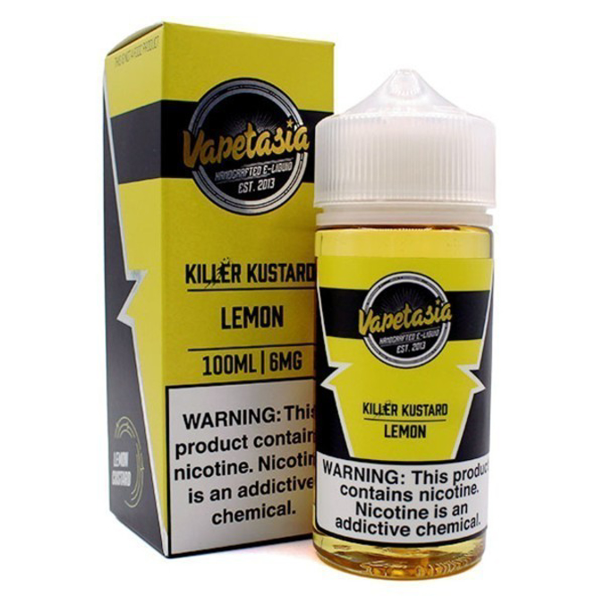 Picture of VAPETASIA 6MG 100ML - LEMON