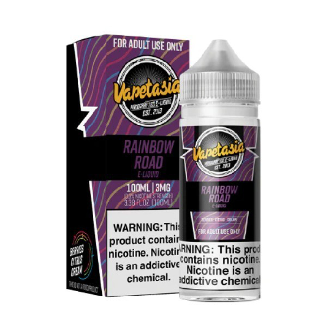 Picture of VAPETASIA 6MG 100ML - RAINBOW ROAD
