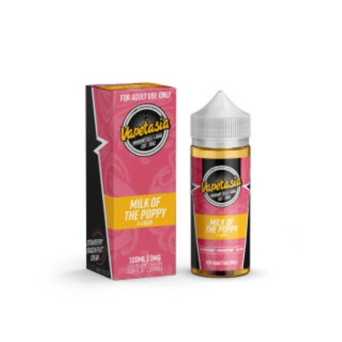 Picture of VAPETASIA 6MG 100ML - MILK OF THE POPPY