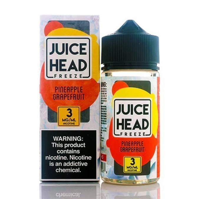 Picture of JUICE HEAD FREEZE 6MG 100ML - PINEAPPLE GRAPEFRUIT