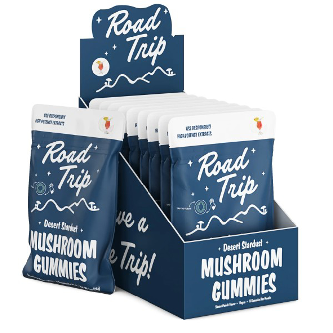Picture of ROAD TRIP MUSHROOM GUMMIES 10CT SUNSET PUNCH