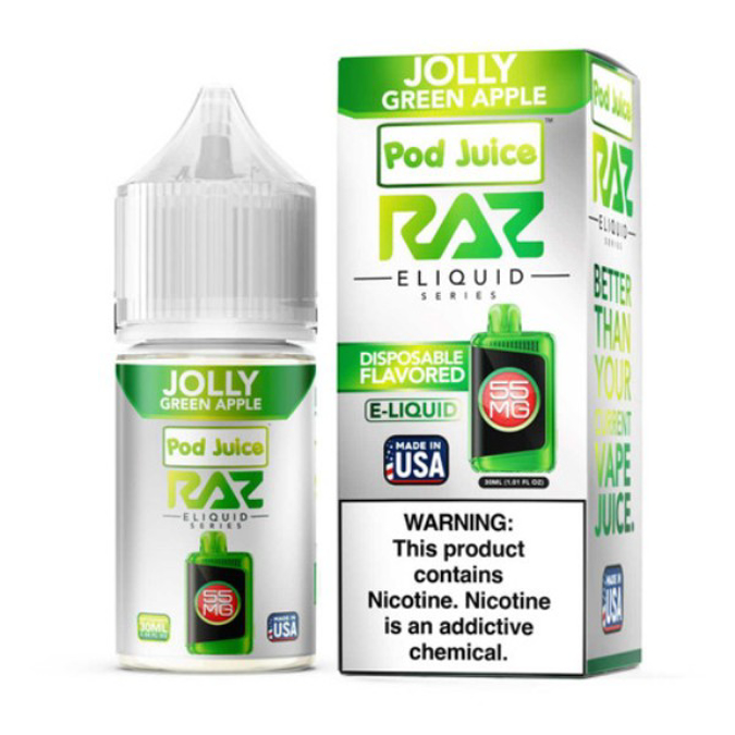 Picture of RAZ 30ML 35MG - JOLLY GREEN APPLE