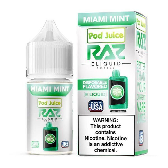 Picture of RAZ 30ML 55MG - MIAMI MINT