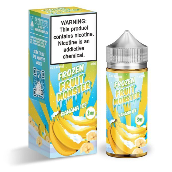 Picture of FROZEN  FRUIT MONSTER 6MG 100ML - BANANA ICE