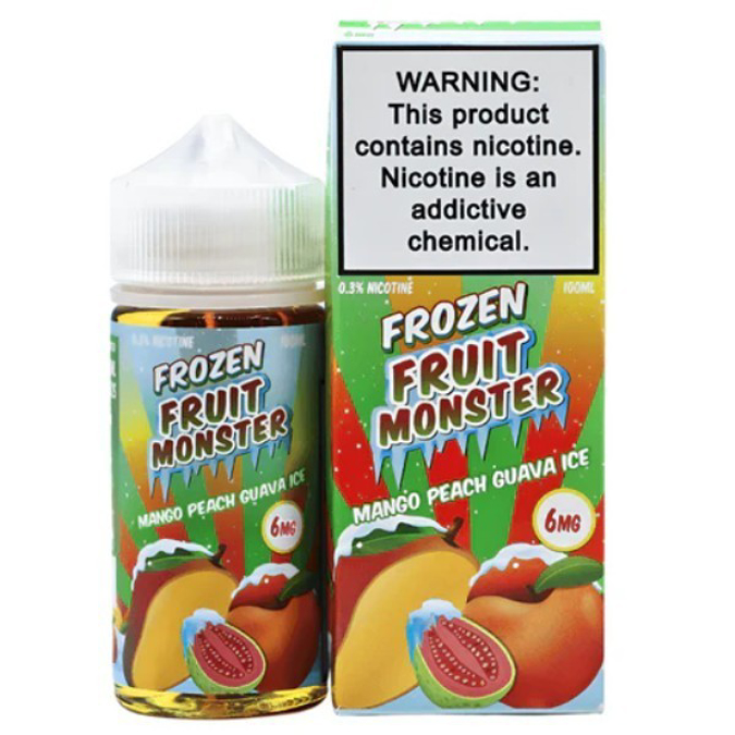 Picture of FROZEN  FRUIT MONSTER 6MG 100ML - MANGO PEACH GUAVA ICE