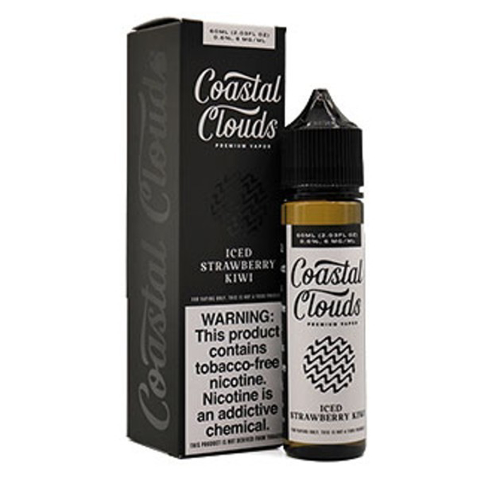 Picture of COASTAL CLOUDS ICED 6MG 60ML - STRAWBERRY KIWI
