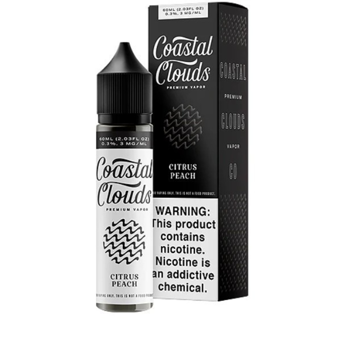 Picture of COASTAL CLOUDS 6MG 60ML - CITRUS PEACH