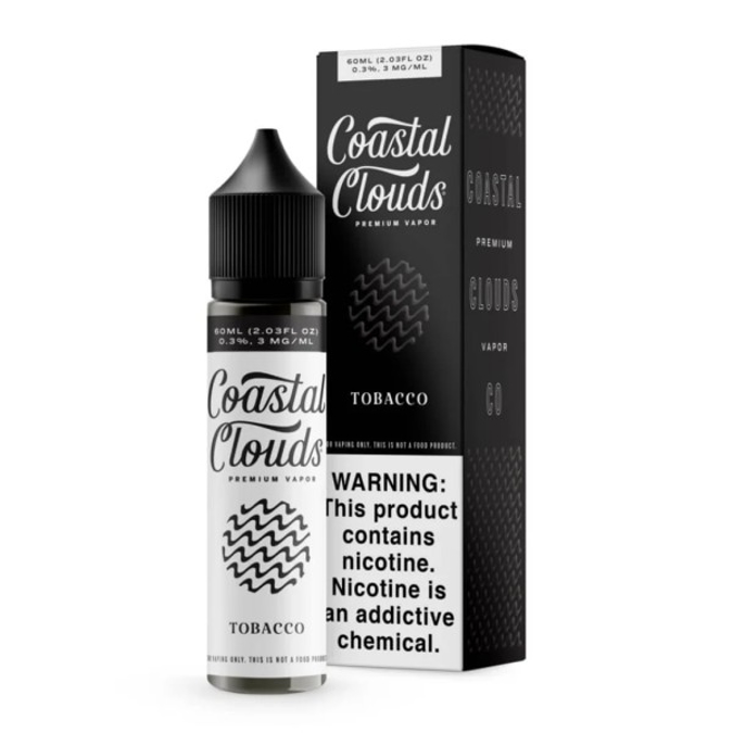 Picture of COASTAL CLOUDS E LIQUID 60ML TOBACCO   6MG