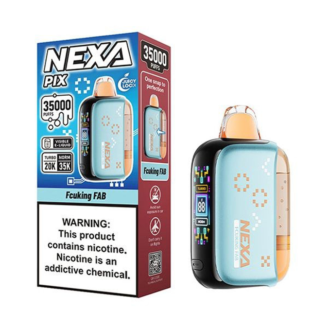 Picture of NEXA PIX 35K PUFF 5PK FCUKING FAB