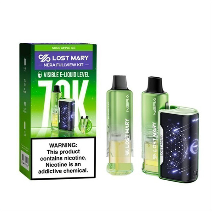 Picture of LOST MARY 70K KIT - SOUR APPLE ICE