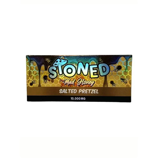Picture of STONED MAD HONEY CHOCOLATE 10000MG 10CT - SALTED PRETZEL