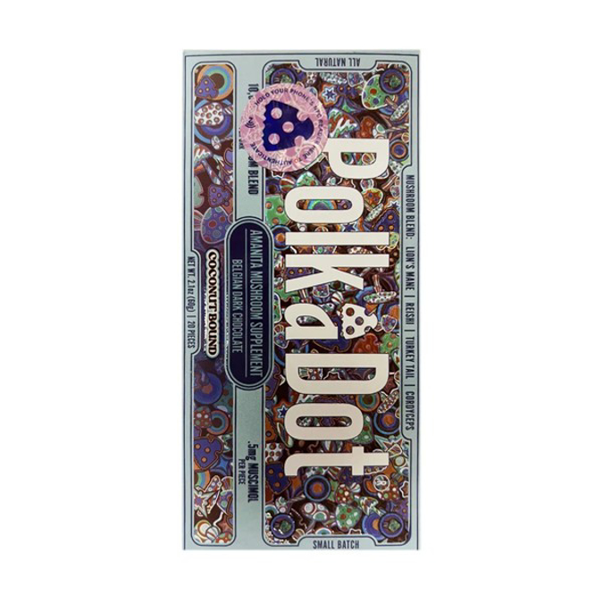Picture of POLKADOT MUSHROOM CHOCOLATE 10000MG COCONUT BOUND