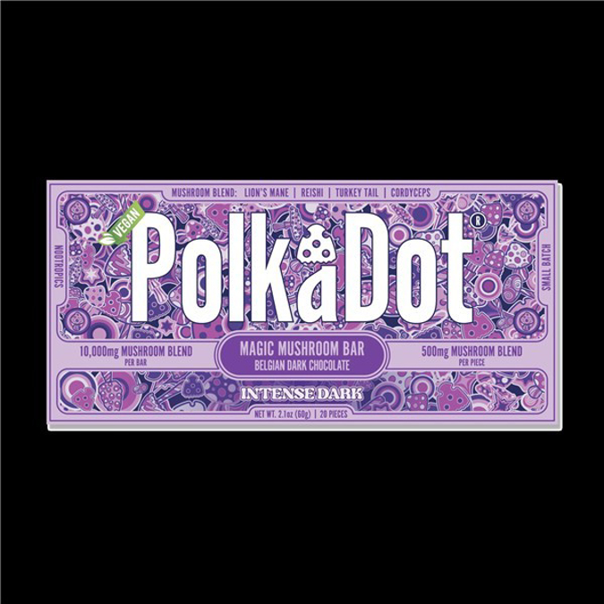 Picture of POLKADOT MUSHROOM CHOCOLATE 12000MG - INTENSE DARK