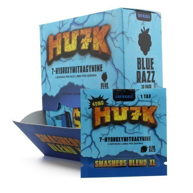 Picture of HU7K 7 HYDROXY 40MG 30CT - BLUE RAZZ