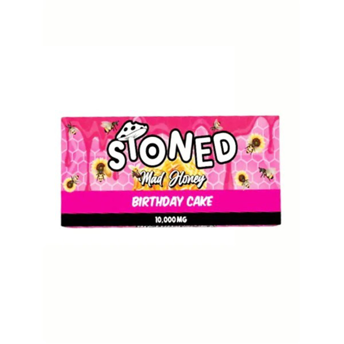 Picture of STONED MAD HONEY CHOCOLATE 10000MG 10CT - BIRTHDAY CAKE
