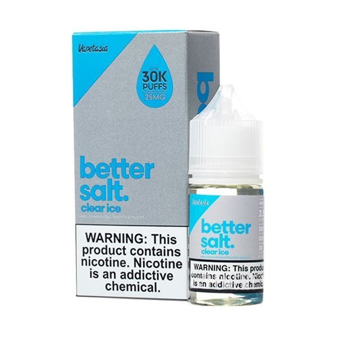 Picture of VAPETASIA BETTER SALT 25MG 30ML - CLEAR ICE