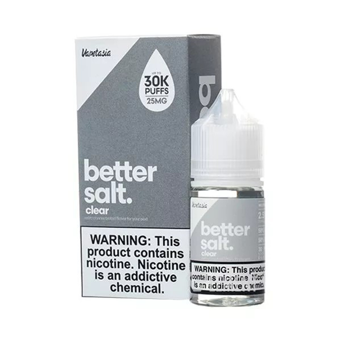 Picture of VAPETASIA BETTER SALT 25MG 30ML - CLEAR