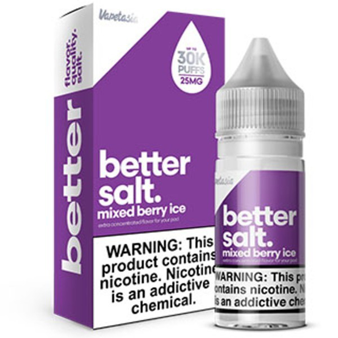 Picture of VAPETASIA BETTER SALT 25MG 30ML - MIXED BERRY ICE