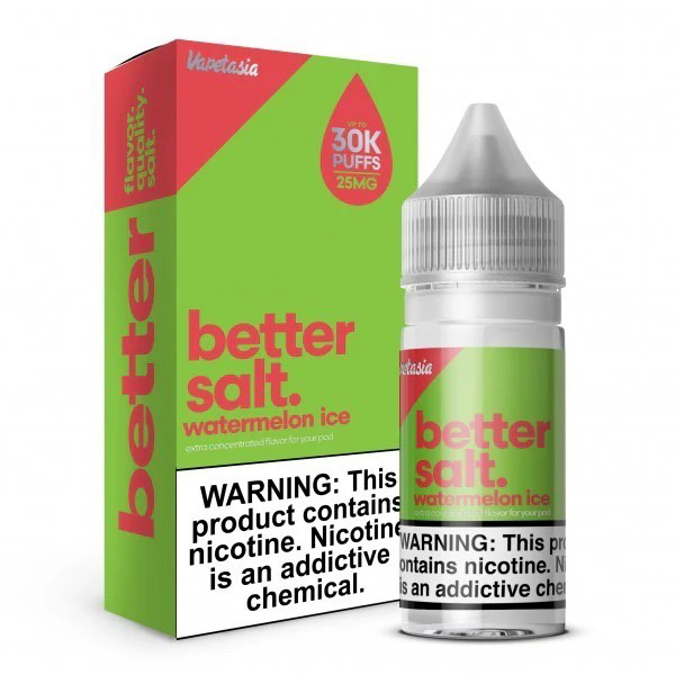 Picture of VAPETASIA BETTER SALT  25MG 30ML - WATERMELON ICE
