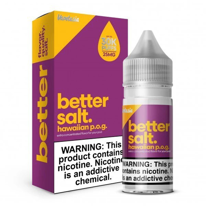 Picture of VAPETASIA BETTER SALT 25MG 30ML - HAWAIIAN POG