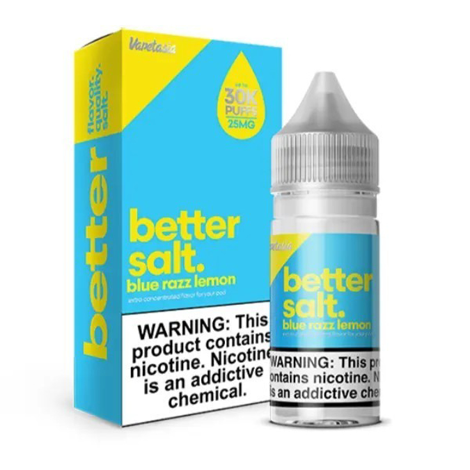 Picture of VAPETASIA BETTER SALT 25MG 30ML - BLUE RAZZ LEMON