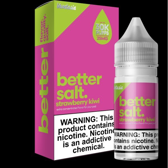 Picture of VAPETASIA BETTER SALT  25MG 30ML - STRAWBERRY KIWI