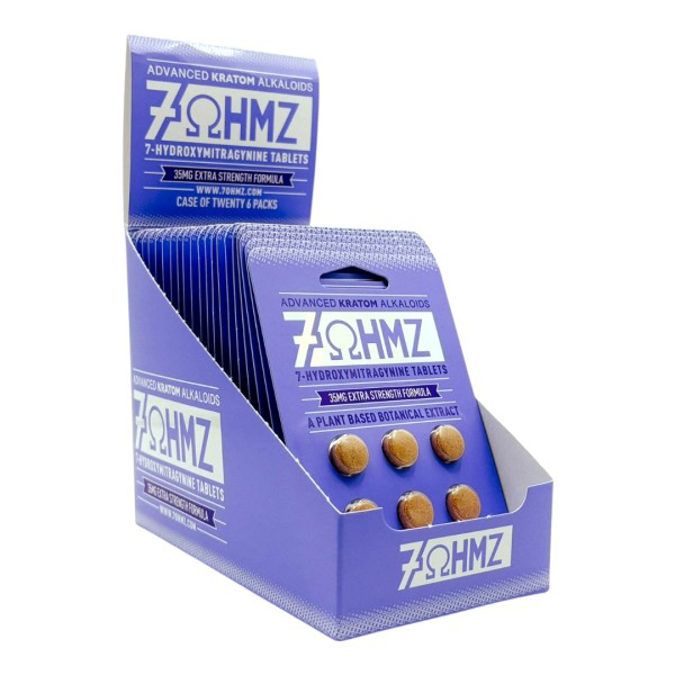 Picture of 7 OHMZ 7OH HYDROXYMITRAGYNINE 6 TAB 35MG