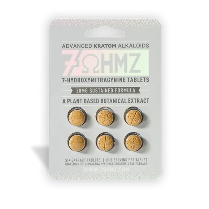 Picture of 7 OHMZ 7OH HYDROXYMITRAGYNINE 6 TAB 28MG