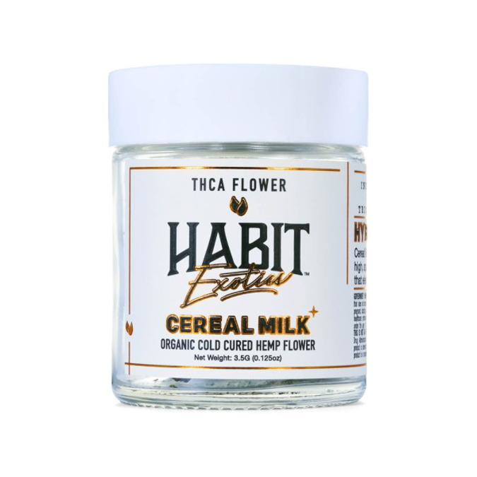 Picture of HABIT EXOTIC THCA FLOWER 4OZ - CEREAL MILK