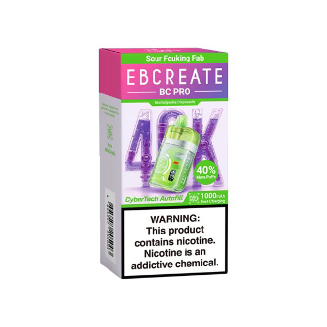 Picture of EBCREATE BCPRO 40K SOUR FCUKING FAB