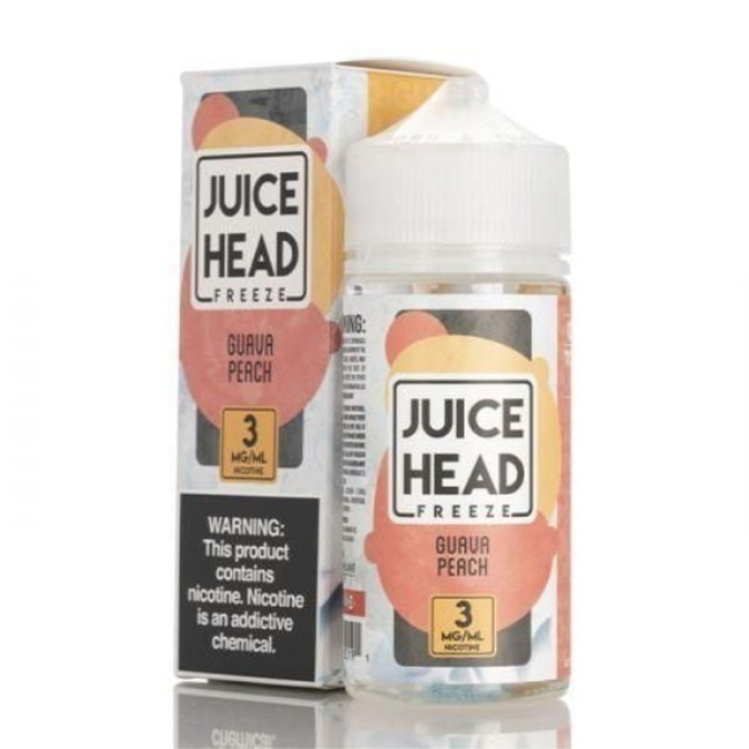 Picture of JUICE HEAD 3MG 100ML - GUAVA PEACH