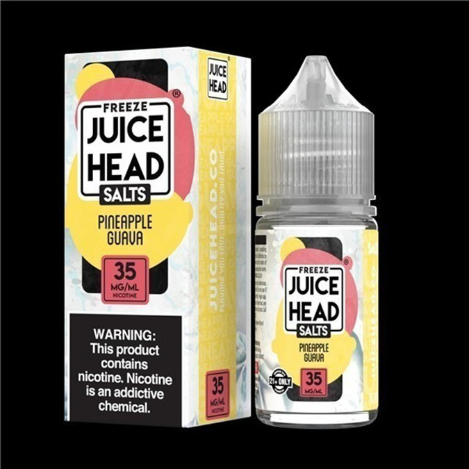 Picture of JUICE HEAD FREEZE 3MG 100ML - PINEAPPLE GUAVA