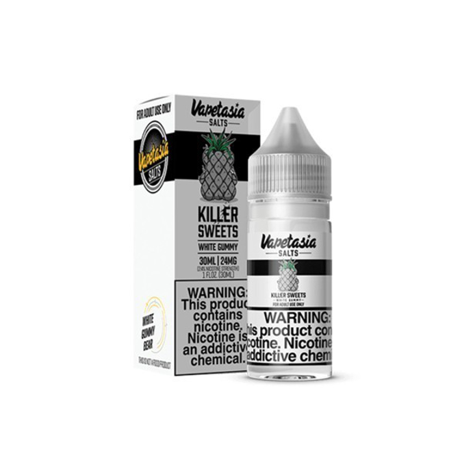 Picture of VAPETASIA 24MG 30ML - WHITE GUMMY