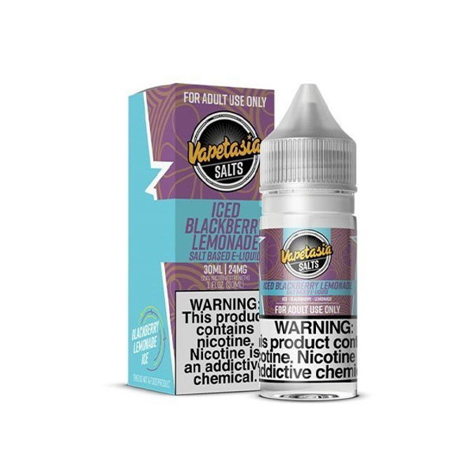 Picture of VAPETASIA ICED BLACKBERRY LEMO 24MG
