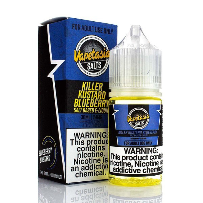 Picture of VAPETASIA KILLER KUSTARD BLUEBERRY 24MG 30ML