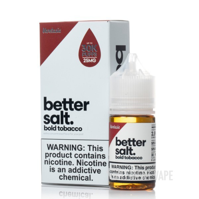 Picture of VAPETAISA BETTER SALT 50MG 50ML - BOLD TOBACCO