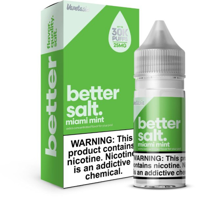 Picture of VAPETAISA BETTER SALT MIAMI MINT 50 MG