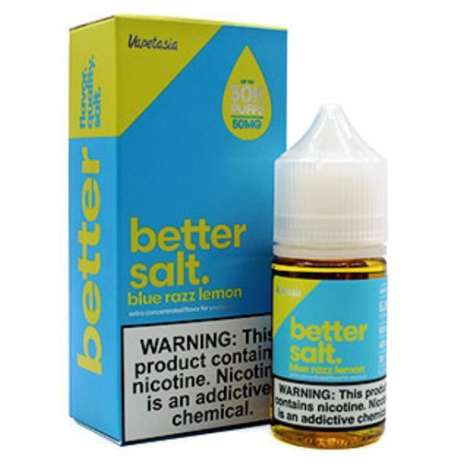 Picture of VAPETASIA BETTER SALT 50MG 30ML - BLUE RAZZ LEMON