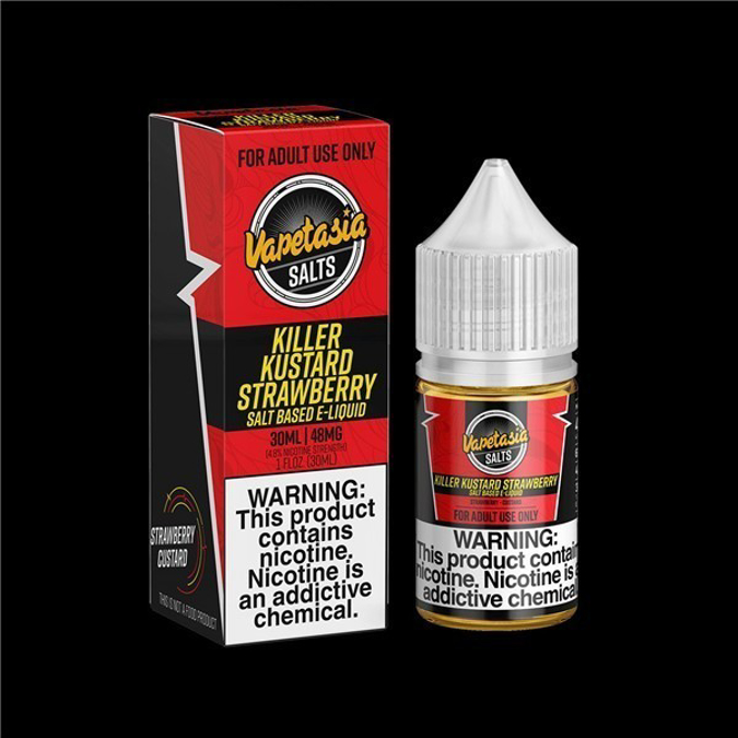 Picture of VAPETASIA 48MG 30ML - STRAWBERRY