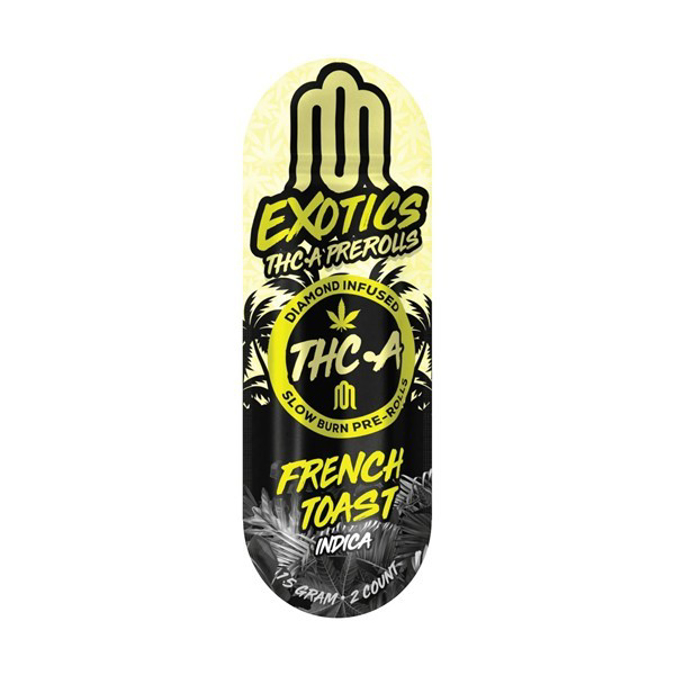 Picture of MODUS EXOTICS THCA PREROLLS 10CT - FRENCH TOAST