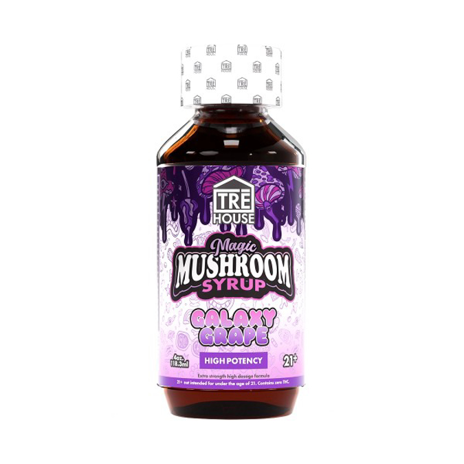 Picture of TRE HOUSE MAGIC MUSHROOM SYRUP 4OZ GALAXY GRAPE