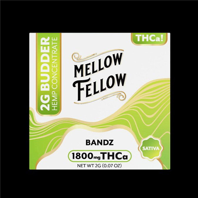 Picture of MELLOW FELLOW 2G BUDDER BANDZ 1800MG
