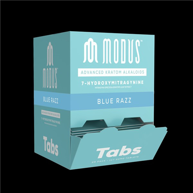 Picture of MODUS 7 HYDROXY BLUE RAZZ 25PACK 1 CT