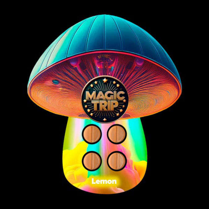 Picture of MAGIC TRIP MUSHROOM TABLET 4PK 10CT LEMON