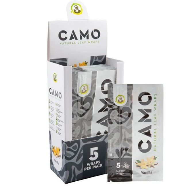 Picture of CAMO NATURAL LEAF WRAP 5PK   VANILLA
