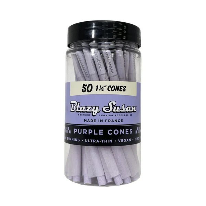 Picture of BLAZY SUSAN 50 1 1/4 CONES JAR - PURPLE