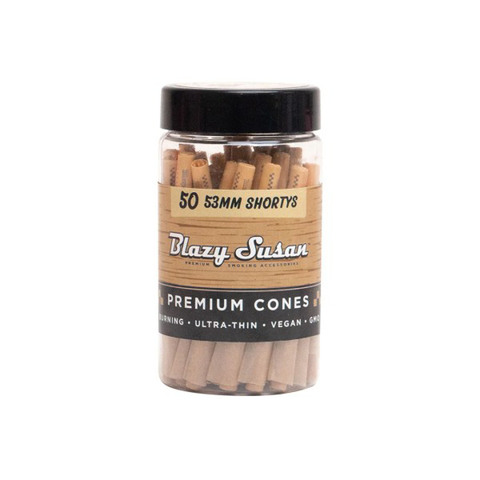 Picture of BLAZY SUSAN 50 SHORTYS BROWN CONES