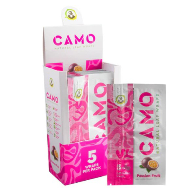 Picture of CAMO NATURAL LEAF WRAP 5PK   PASSION FRUIT