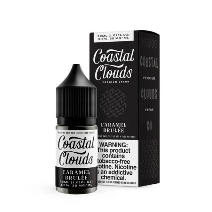 Picture of COASTAL CLOUDS 35MG 30ML CARAMEL BRULEE