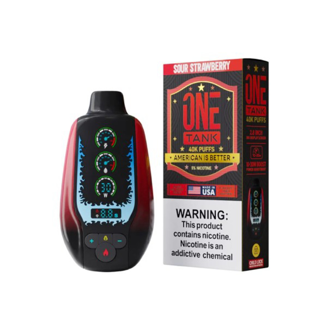 Picture of ONE TANK 40K - SOUR STRAWBERRY